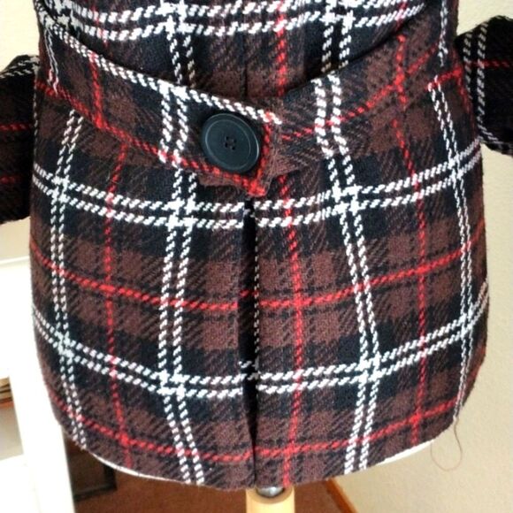 Ci Sono Hooded Plaid Jacket - Picture 9 of 14